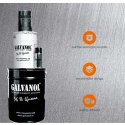 GALVANOL - Šalto cinkavimo vienkomponentis mišinys