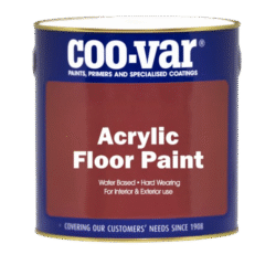 COO VAR -  Greitai džiūstantys akriliniai grindų dažai