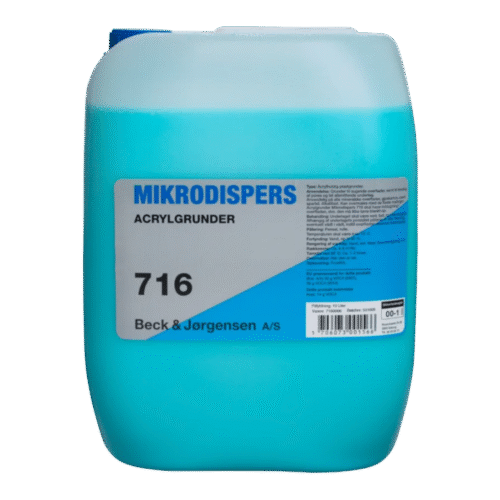 Nenubėgantis akrilinis gruntas B&J Mikrodispers