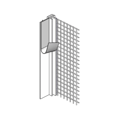 EJOT PROFIL 108 PVC deformacinis profilis su tinkleliu