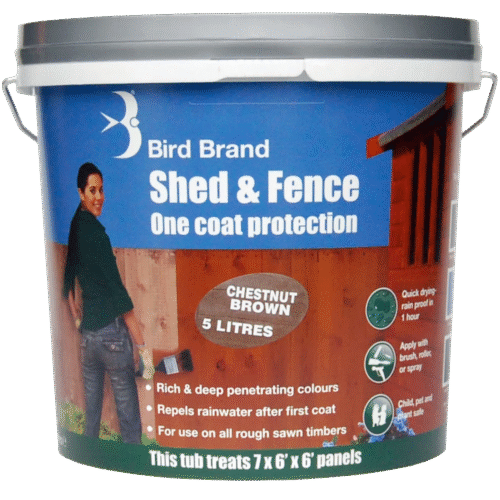 One Coat Protection - Dažai neobliuotai medienai